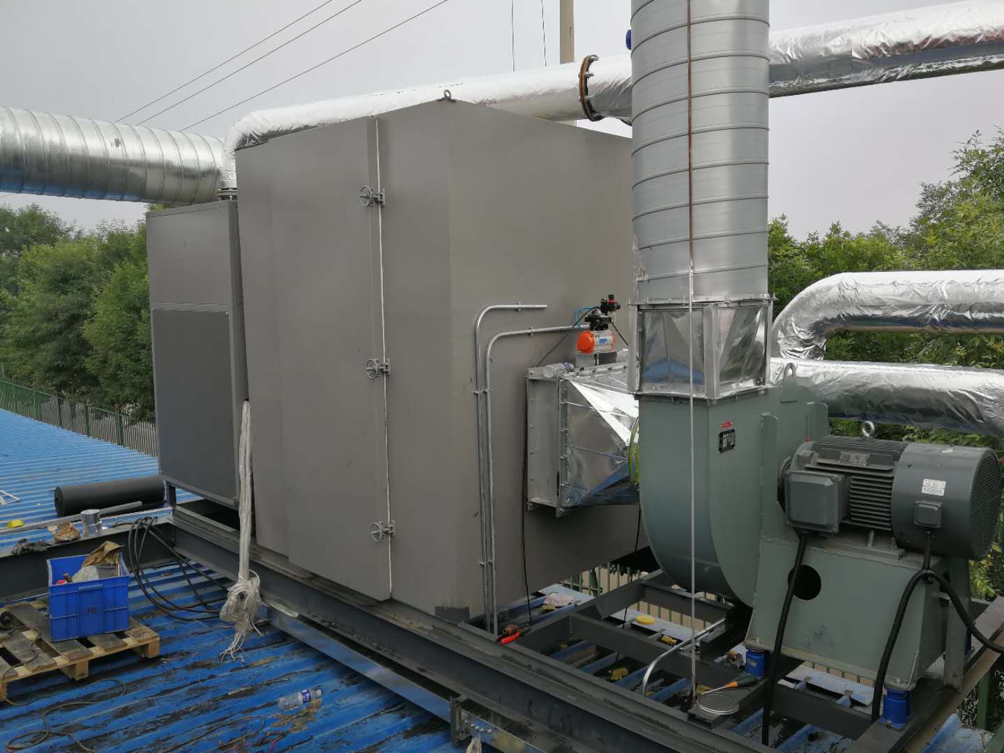 空氣凈化現(xiàn)場(chǎng)